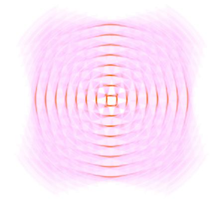 optical geometric in pink 2017