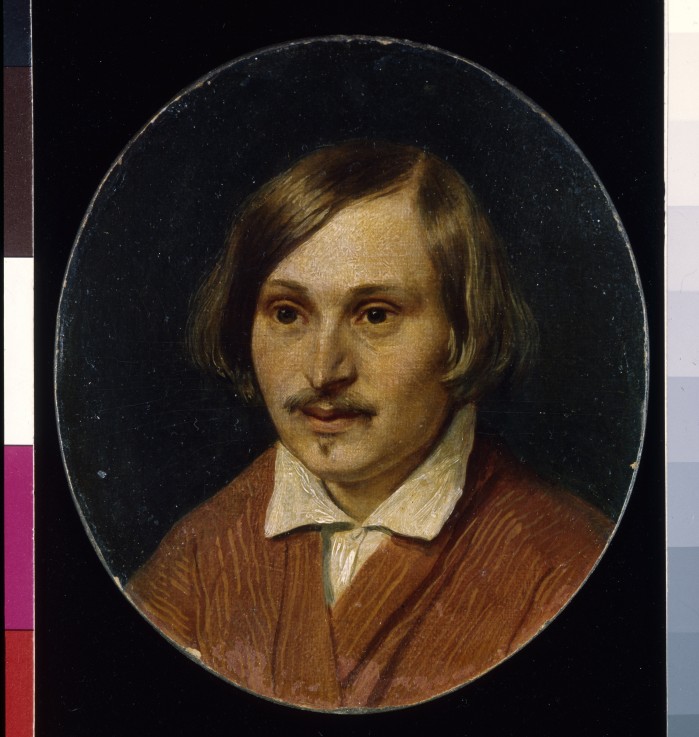 Porträt des Schriftstellers Nikolai Gogol (1809-1852) von Alexander Andrejewitsch Iwanow