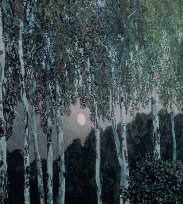 Birch Trees von Alexander Jakowlevitsch Golowin