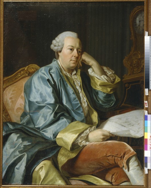 Bildnis Iwan Iwanowitsch Bezkoi (1704-1795) von Alexander Roslin