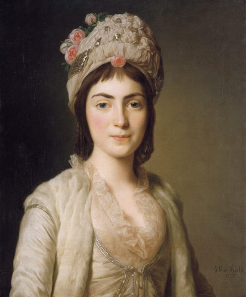 Porträt von Zoie Ghica, Prinzessin von Moldau von Alexander Roslin