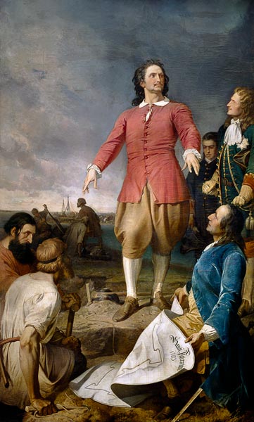Peter der Große gründet Petersburg von Alexander von Kotzebue