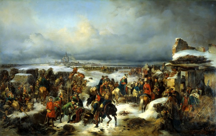 Die Kapitulation der Festung Kolberg am 16. Dezember 1761 von Alexander von Kotzebue