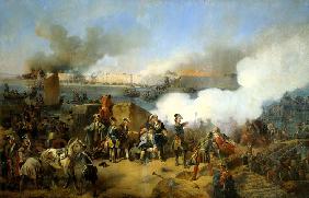 Russische Eroberung der schwedischen Festung Nöteborg am 11. Oktober 1702 1846