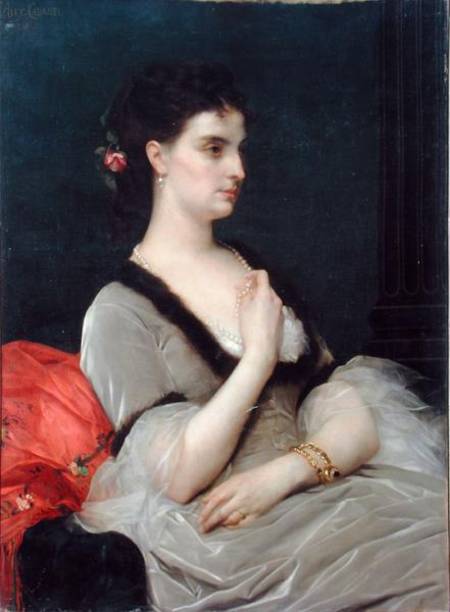 Portrait of Countess E.A. Vorontova-Dashkova von Alexandre Cabanel