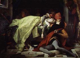 Der Tod der Francesca da Rimini und des Pablo Malateste 1870