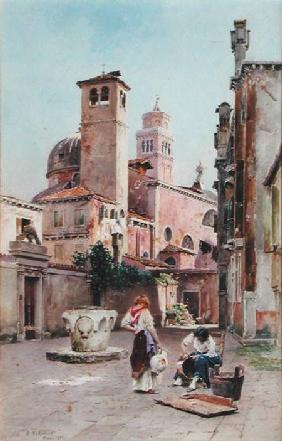 A Piazza in Venice 1901  on