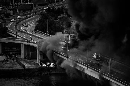 L&#39;incendie du Pont Mathilde