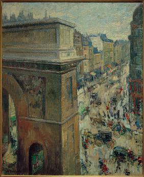 Der Triumphbogen Saint-Denis 1899
