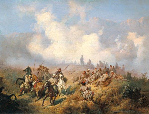 Szene aus dem russisch-türkischen Krieg 1877-1878  1870-er/8