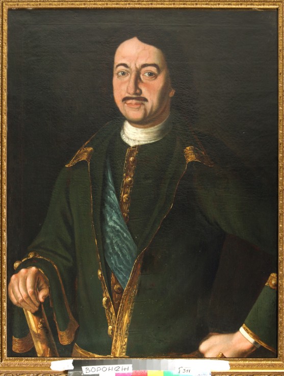 Porträt des Kaisers Peter I. des Grossen (1672-1725) von Alexej Petrowitsch Antropow