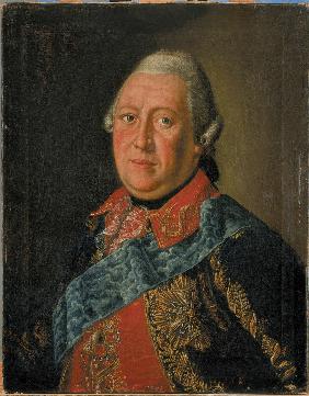 Porträt von Graf Iwan Simonowitsch Gendrikow (1719-1782) 1768
