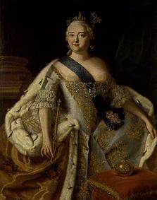 Bildnis der Jekaterina Petrowna. 1744/51