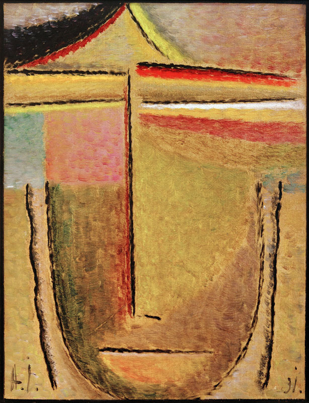 Abstrakter Kopf: Apoll von Alexej von Jawlensky