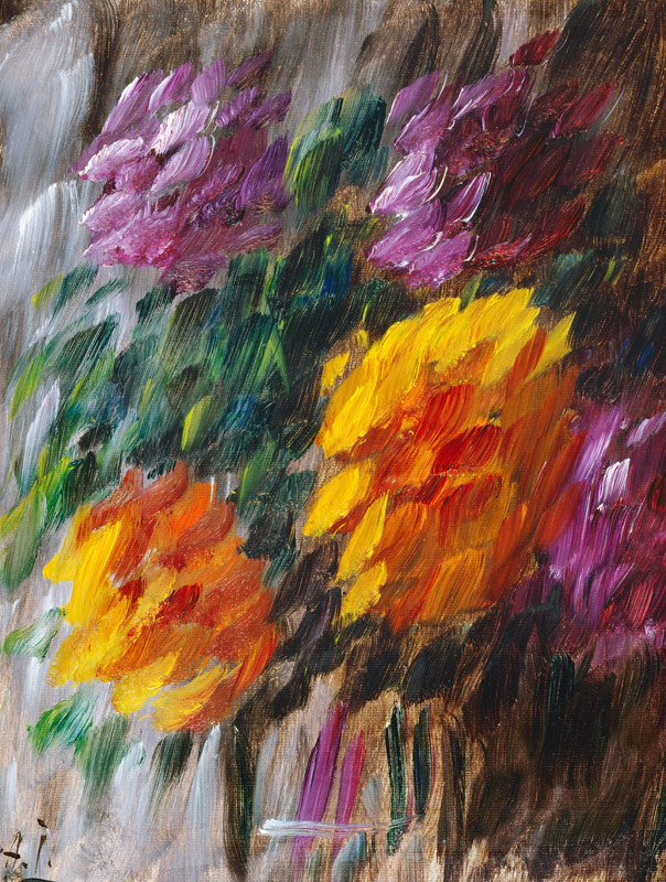 Chrysanthemen im Sturm. von Alexej von Jawlensky
