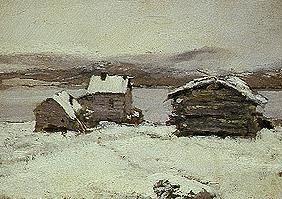 Winter in Lappland. 1894