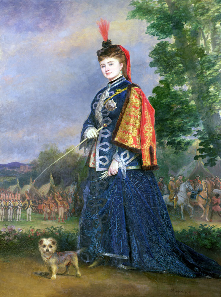 Hortense Schneider (1833-1920) in the role of the Grand Duchess in 'La Grande Duchesse de Gerolstein von Alexis Joseph Perignon