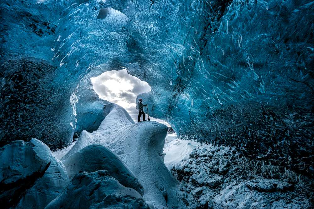 The Ice Cave von Alfred Forns