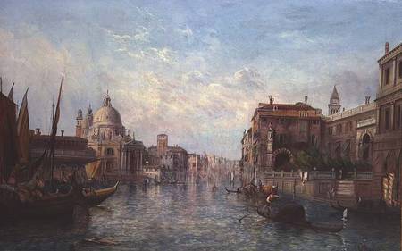View of the Grand Canal, Venice von Alfred Pollentine