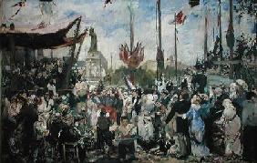 Study for 'Le 14 Juillet 1880' 1880-84