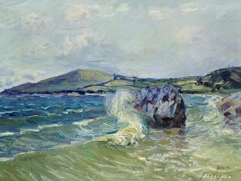 Lady's Cove, Wales von Alfred Sisley