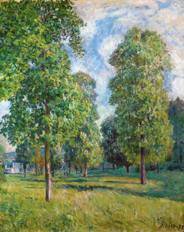 Landscape at Sevres von Alfred Sisley
