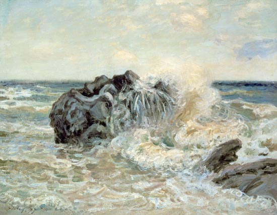 The Wave, Lady's Cove, Langland Bay von Alfred Sisley