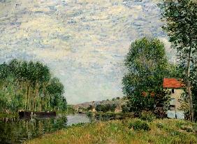 The Banks of the Loing at Moret 1886