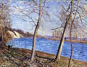 The Banks of the River at Veneux 1881