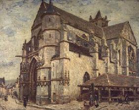 The Church at Moret, Frosty Weather 1893