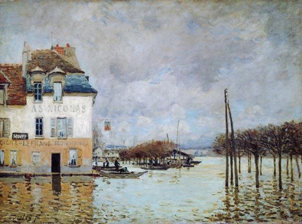 The Flood at Port-Marly 1876