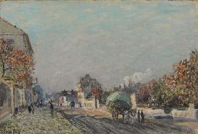 Une rue à Marly 1876