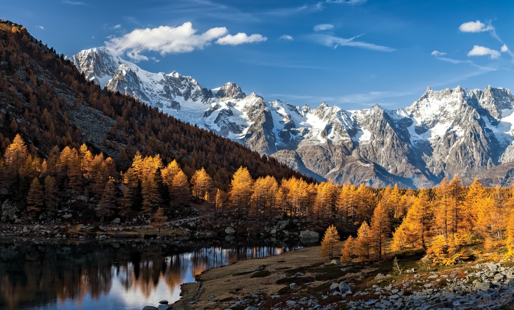Herbst in den Alpen von Alfredo Costanzo