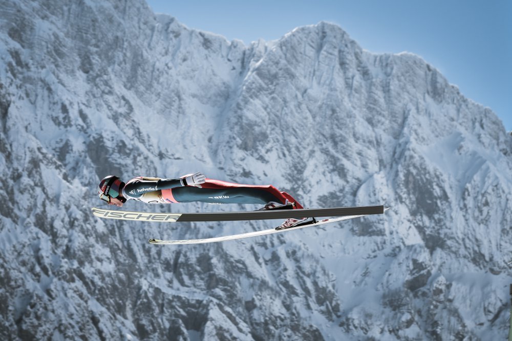 Skispringen von Aljaž Pristov