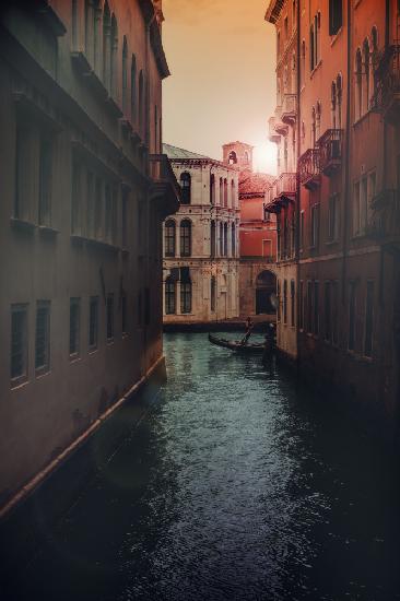 Venedig-Architektur romantische Stadtlandschaft