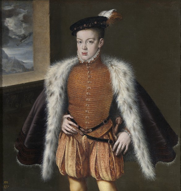 Don Carlos, Infant von Spanien und Fürst von Asturien von Alonso Sanchez Coello