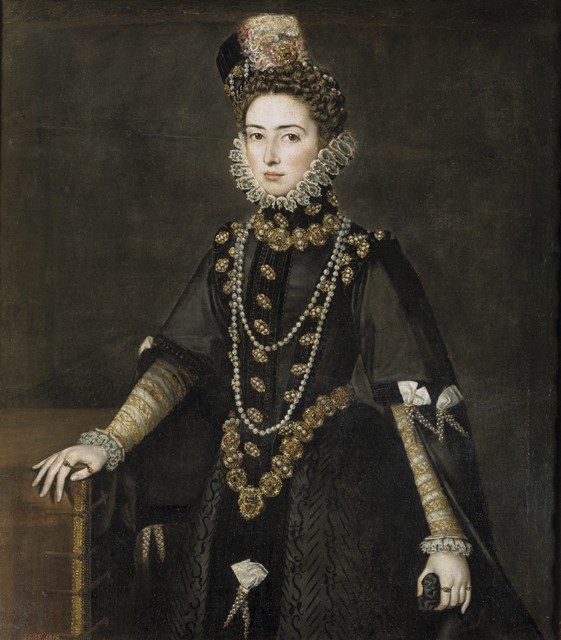 Porträt der Infantin Katharina Michaela von Spanien (1567-1597) von Alonso Sanchez Coello