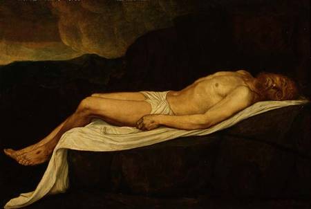The Dead Christ von Alphonse Legros
