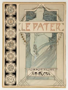 Titelbild für die illustrierte Edition Le Pater 1899