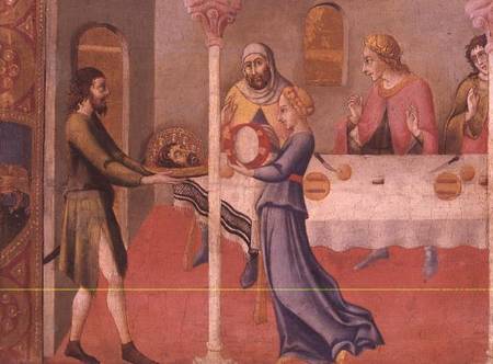 The Dance of Salome von also Ansano di Pietro di Mencio Pietro