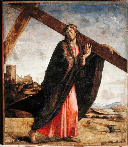 Christ carrying the Cross von Alvise Vivarini