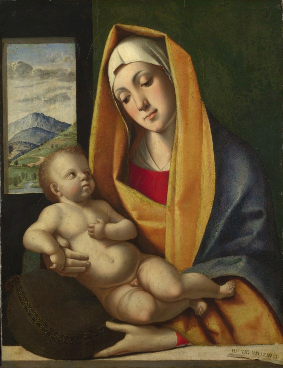 Madonna mit dem Kind von Alvise Vivarini