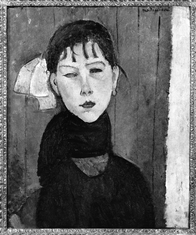 Marie, young woman of the people von Amedeo Modigliani