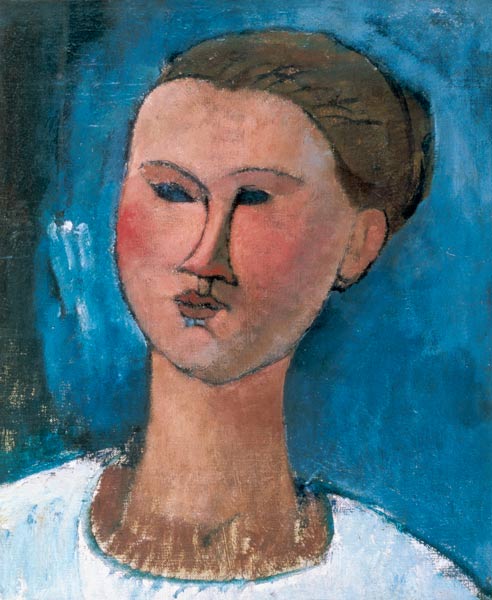 Portrait of a young woman von Amedeo Modigliani