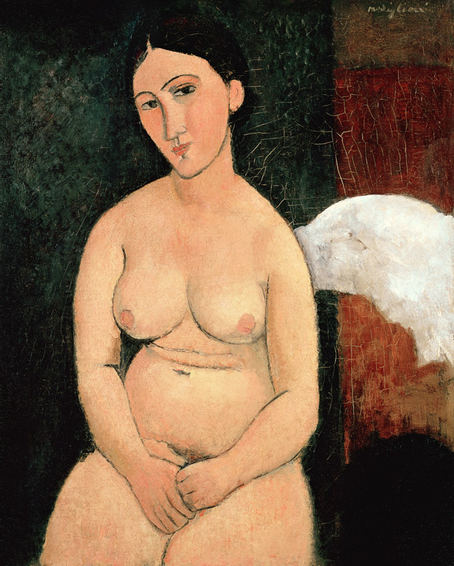 Seated Nude von Amedeo Modigliani