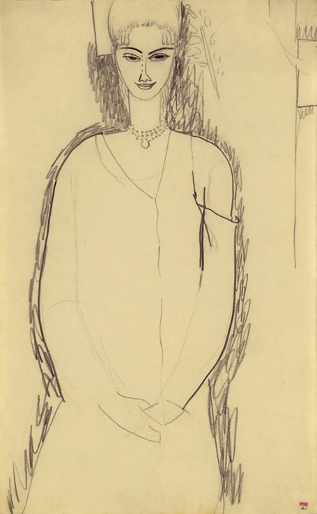 Anna Achmatowa von Amedeo Modigliani