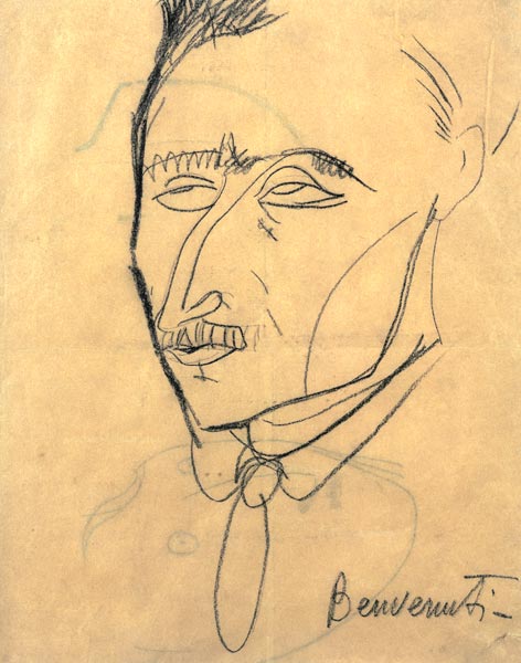 Aristide Sommati von Amedeo Modigliani