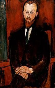 Bildnis des Herrn Wielhorski. von Amedeo Modigliani