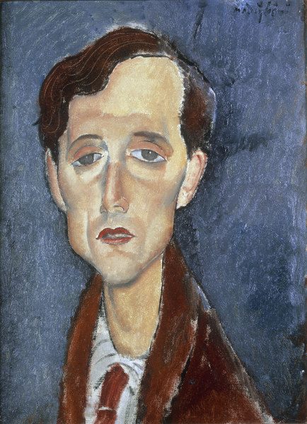 Frans Haellens / Modigliani / 1919 von Amedeo Modigliani