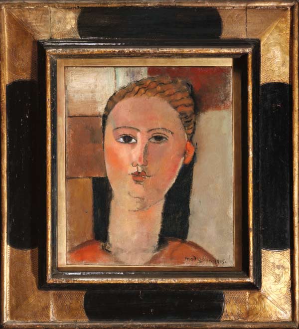 Girl with red hair von Amedeo Modigliani